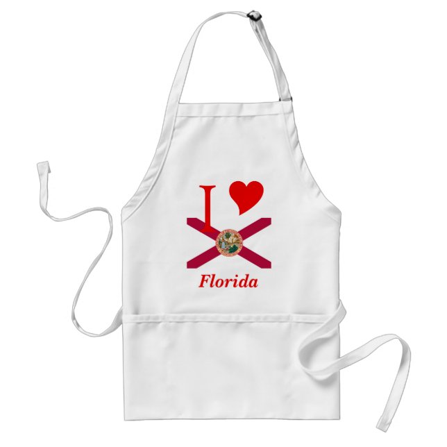 Florida-Staats-Flagge Schürze (Vorne)
