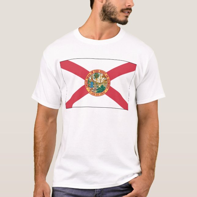 Florida-Staats-Flagge T-Shirt (Vorderseite)