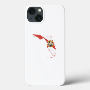 Florida-Staats-Flagge und Karte Case-Mate iPhone Hülle