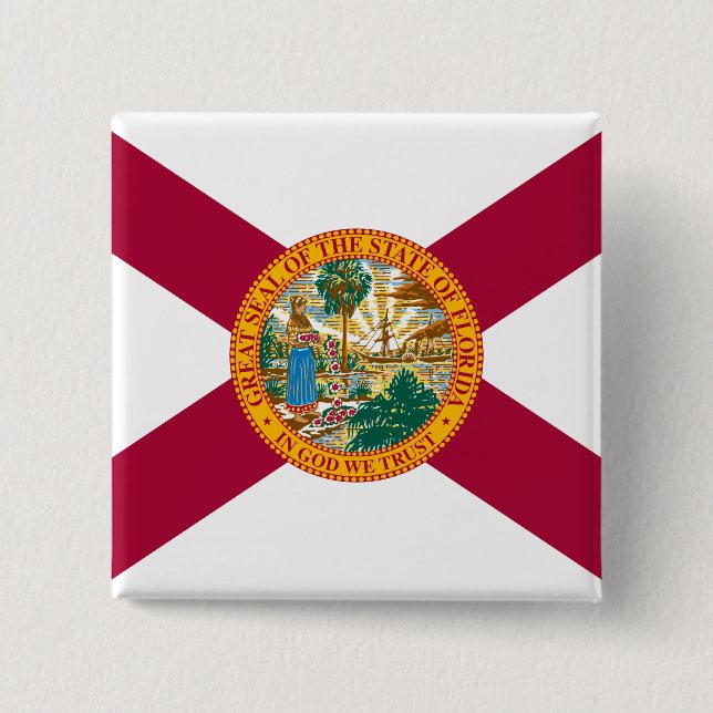 Florida State Flag Button (Vorderseite)