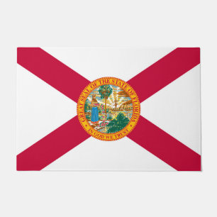 Florida State Flag Design Fußmatte