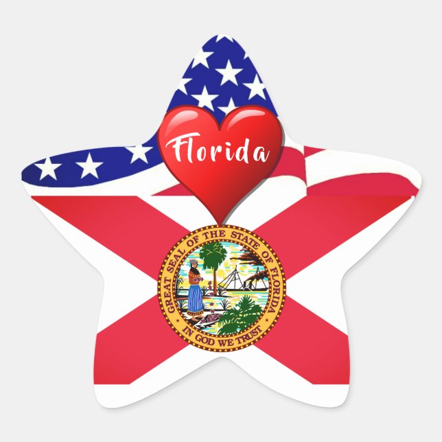 Florida Sticker erkunden (Vorderseite)