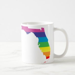 Florida-Stolz. gestreift Kaffeetasse
