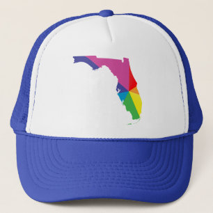 florida stolz. verworren. truckerkappe