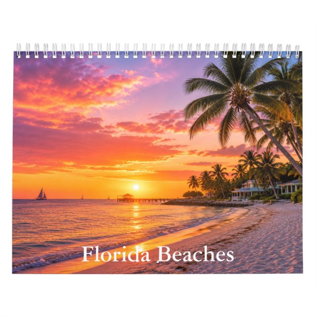 Florida-Strände-Kalender  Kalender (Titelbild)