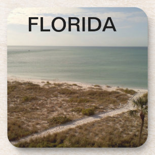 Florida-Strandweg zum Ufer Untersetzer