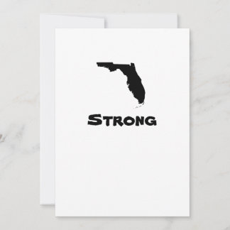 Florida Strong Hurricane Desaster Zusammen Einladung