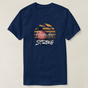 Florida Strong Hurricane Desaster Zusammen T-Shirt