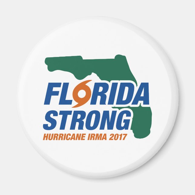 Florida Strong Hurrikan Irma Magnet (Vorne)