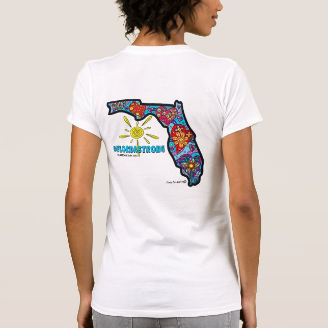 FLORIDA STRONG IAN 2022 T-Shirt (Rückseite)