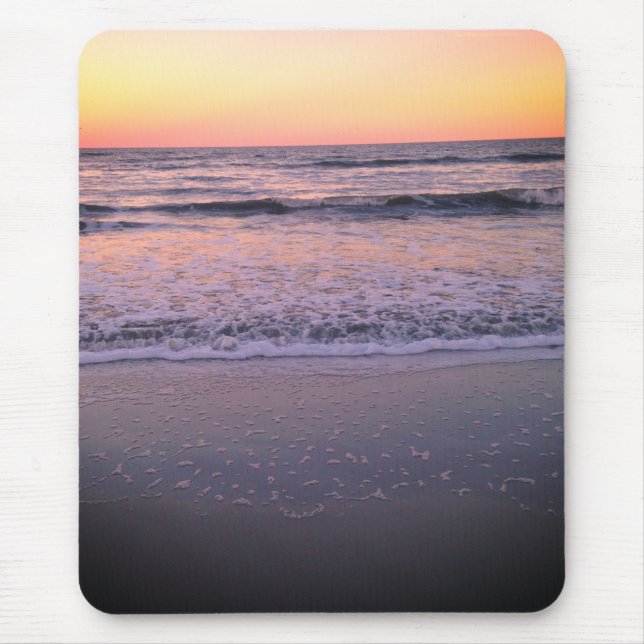 Florida Sunset Beach Foto Mousepad (Vorne)