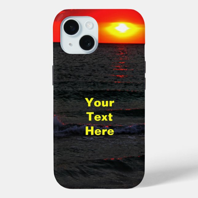 Florida Sunset Case-Mate iPhone Hülle (Rückseite)