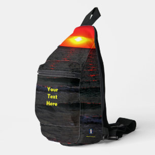 Florida Sunset Crossbody Bag