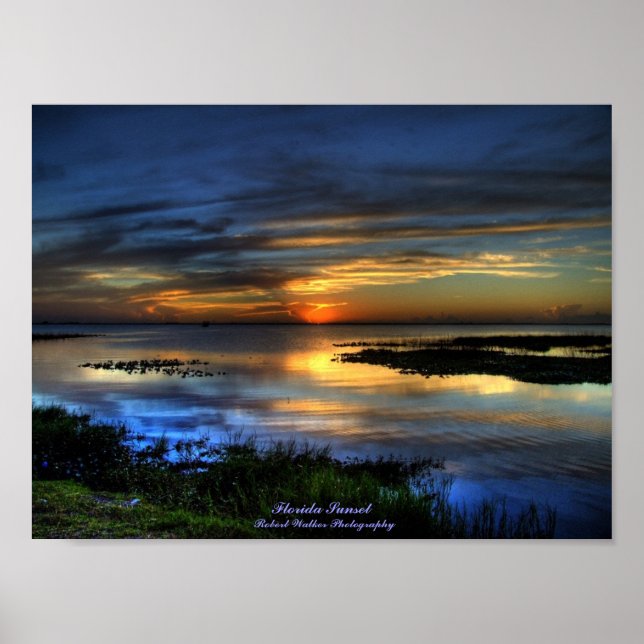 Florida Sunset Poster (Vorne)