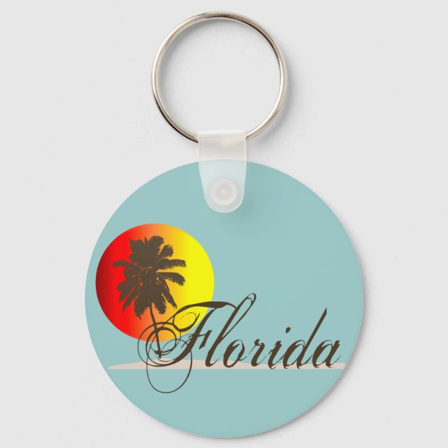 Florida Sunset Schlüsselanhänger (Vorderseite)