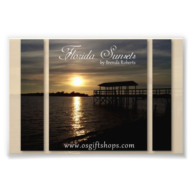 Florida Sunsets Fotodruck (Vorne)