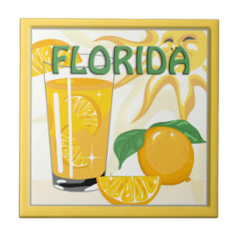 Florida Sunshine Orangen Wohngestaltung Tile Fliese