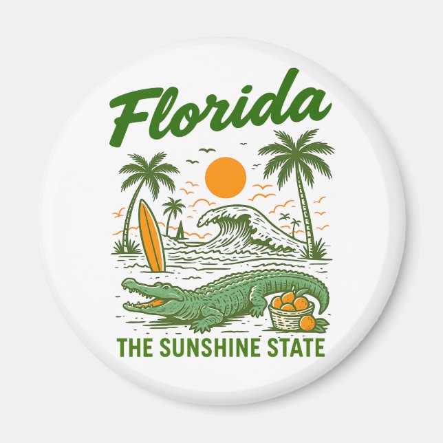 Florida - Sunshine State  Magnet (Vorne)