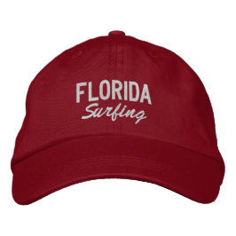 Florida Surfing bestickter Baseballhut Bestickte Baseballkappe