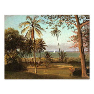 Florida-Szene, Kunstgemälde, Fotodruck