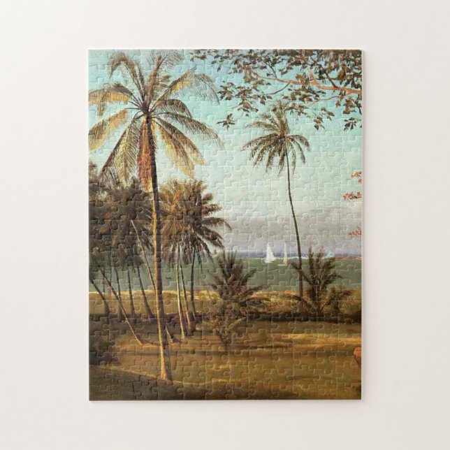 Florida-Szene, Kunstmalerei, (Vertikal)