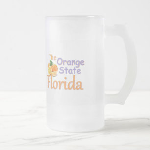 FLORIDA-Tasse Mattglas Bierglas