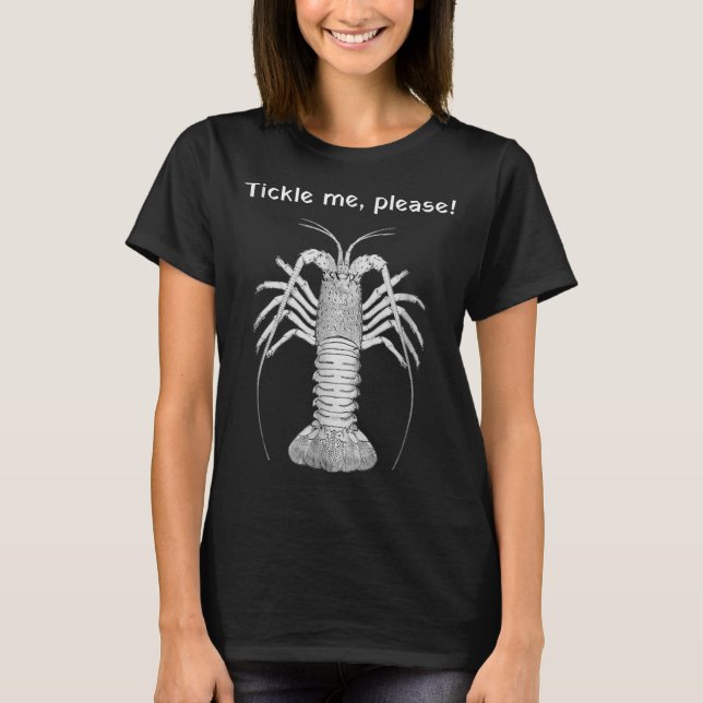 Florida-Tasten Spiny Hummer Kitzel mir T-Shirt (Vorderseite)