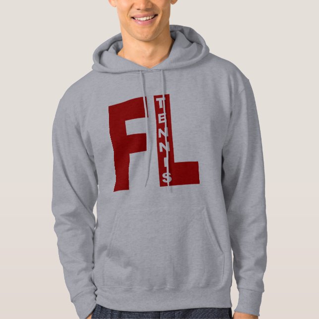 FLORIDA TENNIS GROBKAPUZENPULLOVER HOODIE (Vorderseite)