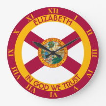 Florida The Sunshine State Personalized Flag