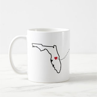 Florida to Maine - Heart2Heart Coffee Tasse