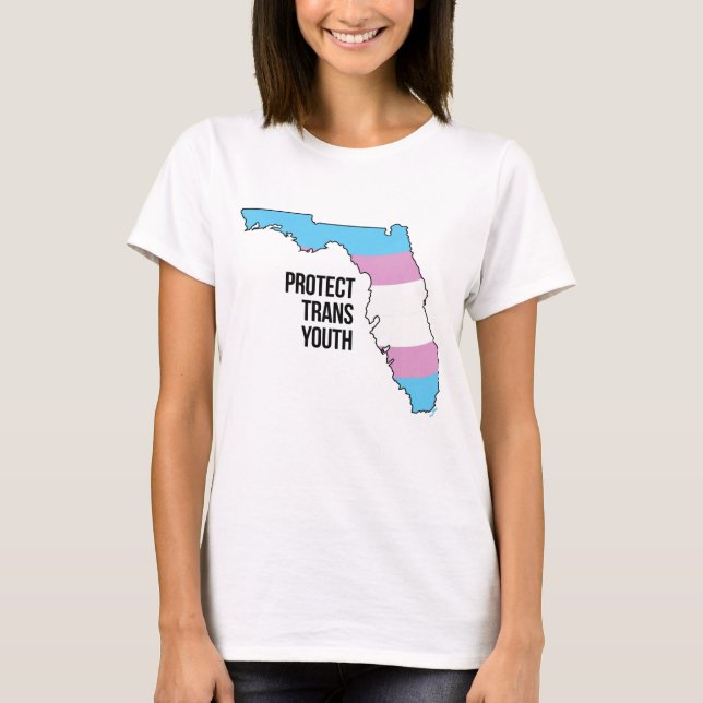 Florida Trans Jugend schützen T-Shirt (Vorderseite)