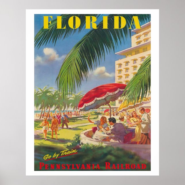 Florida Travel Poster (Vorne)