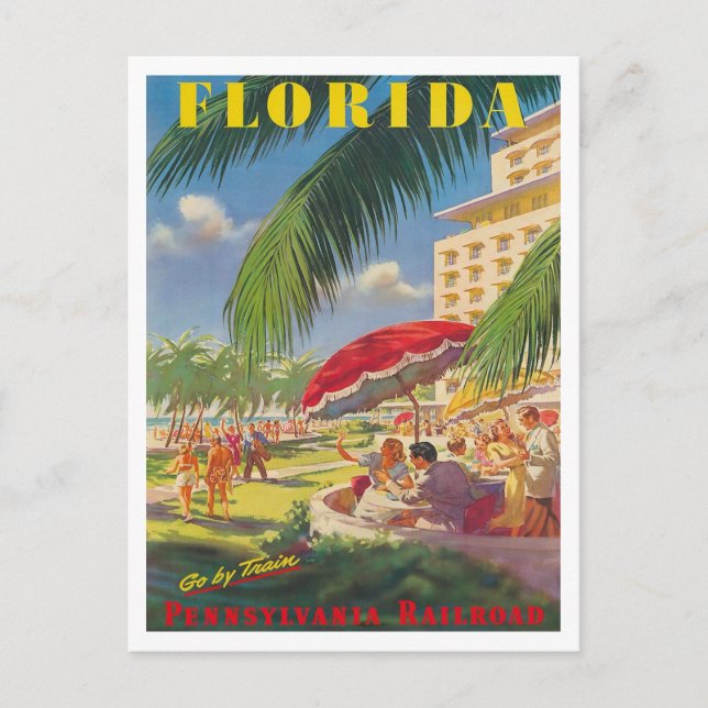 Florida Travel Postkarte (Vorderseite)