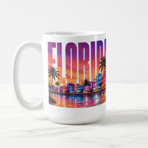 Florida Tropische Küstenlinie Sonnenschein Paradie Kaffeetasse