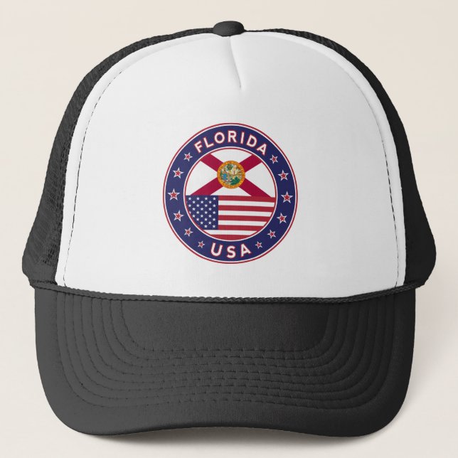 Florida Truckerkappe (Vorderseite)