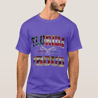Florida United We Stand Story Phantastisch Design  T-Shirt