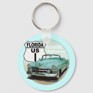 Florida US Route 1 - Atlantische Autobahn Schlüsselanhänger