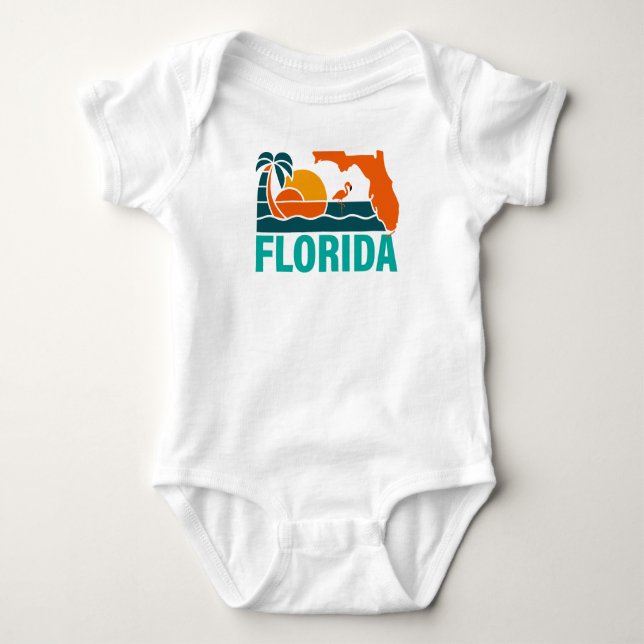 Florida, USA Baby Strampler (Vorderseite)