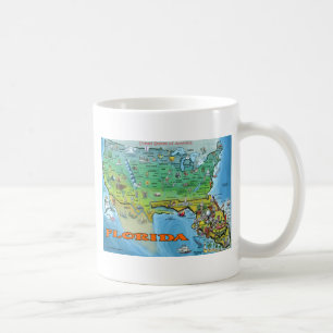 Florida USA Karte Kaffeetasse