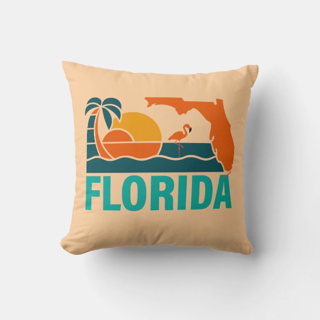 Florida, USA Kissen (Vorderseite)