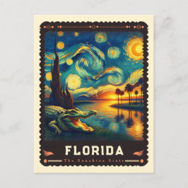 Florida | Vincent Van Gogh Inspiriert Postkarte