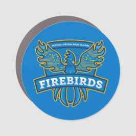 Florida Virtual High School Feuervögel Auto Magnet