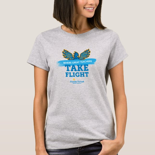 Florida Virtual High School "Take Flight"  T-Shirt (Vorderseite)