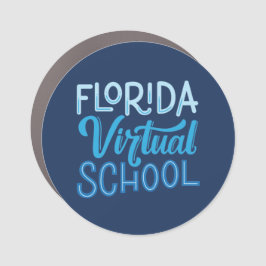 Florida Virtual School, Navy Car Magnet