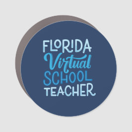 Florida Virtual School Teacher Auto Magnet