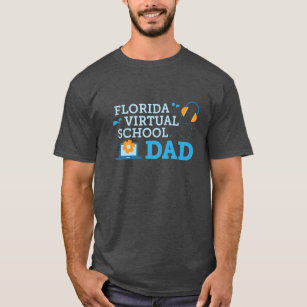 Florida Virtual School Vater T - Shirt (grau)