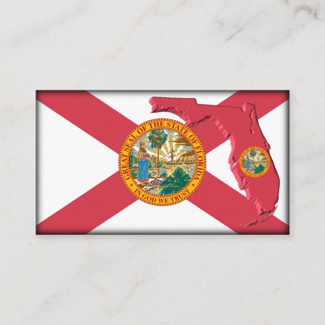 Florida-Visitenkarte Visitenkarte (Vorderseite)