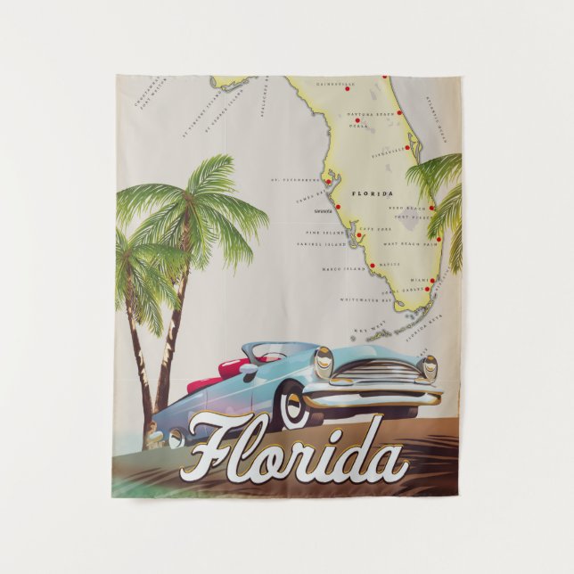 Florida Wandteppich (Vorderseite)