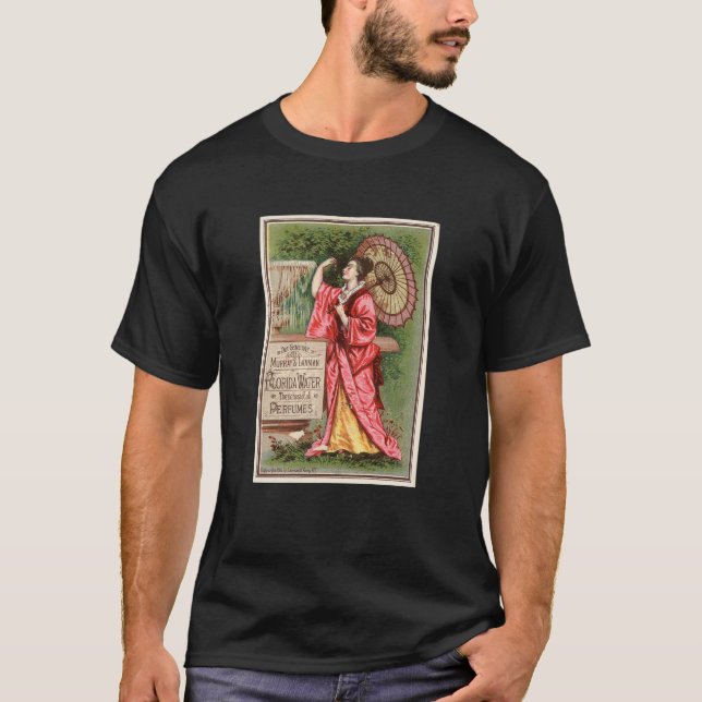 Florida-Wasser-Parfüm-Anzeige 1881 T-Shirt (Vorderseite)