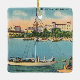 Florida-Wasserfront in St. Petersburg Keramikornament